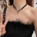 Unisex Dark Style Pattern Devil Eye Choker Necklace Female Niche Sweet Cool Neck Accessories Clavicle Chain Necklace Jewelry_ipsvogv.com