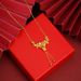 Vietnamese Sand Gold Necklace With Blooming Flowers, Tassels, Collarbone Chain, Versatile High-end For Women,_ipsvogv.com