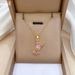 Steel 【 Titanium 】 Pink Rabbit Light Luxury Temperament Gorgeous Full Diamond Necklace Women's Versatile Collarbone 【 】_ipsvogv.com