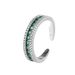 Korean Instagram Premium Emerald Zircon For Women's Light Luxury Versatile Opening Adjustable Index Finger Ring_ipsvogv.com