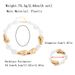 Baroque Irregular Shaped Beads Bracelet Necklace Exaggerated Retro Jewelry_ipsvogv.com