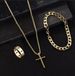 Jewelry Sets cross jewelry chain ring bracelet necklace 3 sets_ipsvogv.com