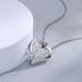 Hot Selling Hollow Heart Diamond Pendant Letter MAMA Necklace For Women Fashion Accessories_ipsvogv.com
