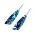Women's Pendant Earrings Colorful Color Matching Emperor Stone Geometric Earrings Natural Stone Irregular Earrings_ipsvogv.com
