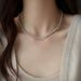 Really Many Gray Shi Family Pearl Necklaces For Women, Not Fading, Versatile, High-end, Autumn And Winter Sweater_ipsvogv.com