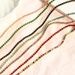 Hip Hop Colorful Row Necklace Tennis Zircon Chain Women Rainbow Full Diamond Choker Trendy Jewelry_ipsvogv.com