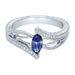 Sanjie Luxury Sea Blue Topaz Engagement Ring Jewelry_ipsvogv.com