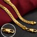 Hot Sales 20-60CM Wholesale Gold Sterg Sier 5MM Full Sideways Chain Necklace For Women Man Fashion Wedding Party Jewelry_ipsvogv.com