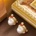 Exquisite And Fashionable Small Fresh Pearl Earrings, Niche Temperament, Personalized Design, Silver Needle Earrings_ipsvogv.com