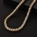 Unisex Hot Selling Fashion Brand Hip Hop Rhinestone Chain Full Rhinestone Full Diamond Single Row Necklace HipHop_ipsvogv.com