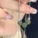 Pure Silver Misty Rain Necklace, Female Ins, Niche Design, Cool Temperament, New Chinese Style Transfer Bead Collarbone_ipsvogv.com