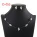 Fashion Korean Style Boutique Women's Set Necklace And Earrings Two-Piece Niche Accessories Hot Sale_ipsvogv.com