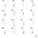 Women's Jewelry S925 Sterling Silver Earrings Charm Beads Pendant Earrings Accessories Work Wear Earrings Pendant_ipsvogv.com