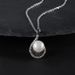 S925 Silver Natural Freshwater Pearl Necklace Fashion Light Luxury Ins Personality Temperament Clavicle Chain Sterling Silver Necklace Pendant_ipsvogv.com