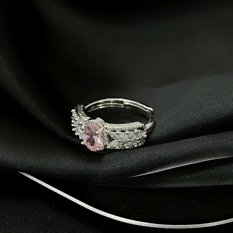 Fashionable Noblewoman, Colorful Treasure, Exquisite Atmosphere, Japanese And Korean Temperament, Simple Opening Pink_ipsvogv.com
