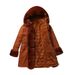 Women's Clothing Women's autumn and winter fleece cotton coat women's detachable fur collar warm party overcome_ipsvogv.com