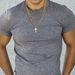 hot-selling stainless steel double-layer twisted chain cross pendant necklace personality hip-hop men's jewelry_ipsvogv.com