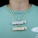 Men's Punk Style ROYALTY Pendant Necklace With Twist Chain, Hip Hop Jewelry For Men, Trendy Letter Charm Letter ROYALTY Pendant Trendy Personality_ipsvogv.com