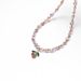 Freshwater Pearl Necklace, Rose Design, Best Friend Gift Accessories, Short Collarbone Chain, Internet Famous Flower_ipsvogv.com