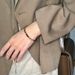 Titanium Steel Bracelet Women's Roman Numerals Simple Fashion Personalized Trendy South Korea Bracelet Men's and Women's Couple Bracelet Trendy_ipsvogv.com