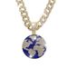 Hip Hop New Product Drip Oil Blue Planet Earth Pendant Personalized Fashion Alloy Cuban Necklace Trend_ipsvogv.com