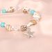 Turquoise Conch Shell Beach Pendant Starfish Pearl Feet Chain_ipsvogv.com