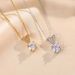 Letter V Titanium Steel Non Fading Necklace For Women, Versatile, High-end, Light Luxury, Niche Necklace, New Trendy And_ipsvogv.com