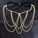 Rhinestone multi layer leg chain Fashion street shooting new personality nightclub style beautiful leg body chain ins same style_ipsvogv.com