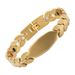 Simple wheat ear men's titanium steel bracelet jewelry anti static negative ion bracelet women's magnetic therapy bracelet_ipsvogv.com