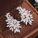 Cao Shiman's Zircon Women's Earrings With Angel Wings Set, Korean Edition, Personalized Design, Versatile Earrings, Hot_ipsvogv.com