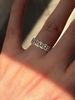 Sparkling Zirconia Female Niche Double Layered Open High End Ins Design Style Fashion Ring With Adjustable Index Finger_ipsvogv.com