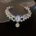 Necklace Baroque Pearl Women' Exaggerated Heavy Duty ! Zircon Evening Dre Birthday Bridal Sweater Neck Chain Women'_ipsvogv.com