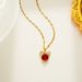 Titanium Steel: Light Luxury Temperament, Gorgeous Bow Pendant Necklace, Female Internet Celebrity, Versatile Collarbone_ipsvogv.com