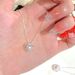 S Pure Silver Snow Mountain Rose Necklace, Niche Super Fairy Student Best Friend, High Beauty Temperament, Pearl_ipsvogv.com
