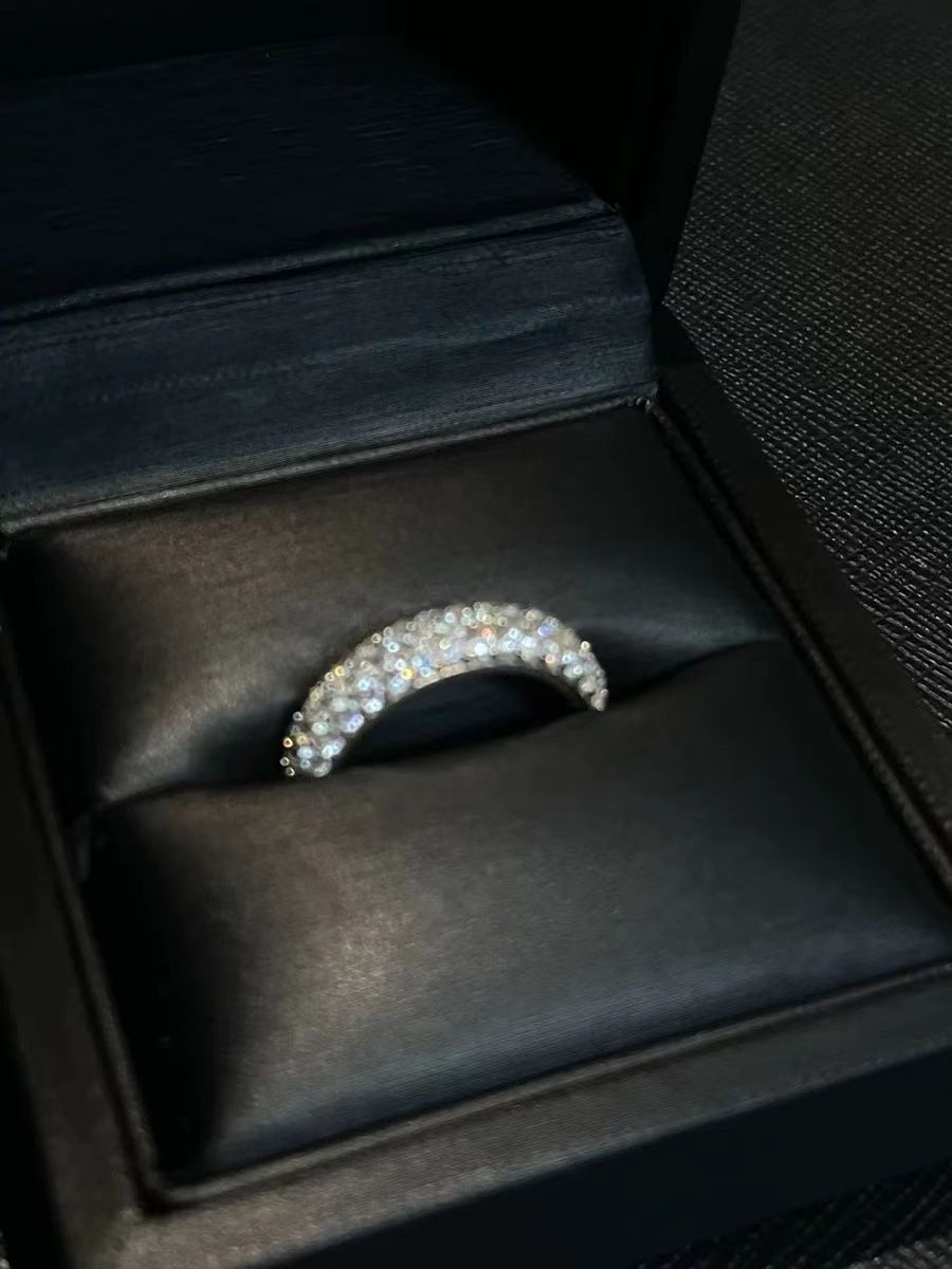 Street Cuban Full Diamond Male Ins Trendy Hip Hop Personality Single Finger Large Ring_ipsvogv.com