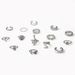 Hot Selling Ring Wind Gold Coin Pearl Diamond Palm Rose Snake Set Of 15 Joint Rings_ipsvogv.com