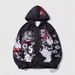 Men's Clothing zip up sweatshirt Y2K hoodie women's jacket men's streetwear retro street style_ipsvogv.com