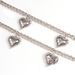 Hip Hop Double Layer Versatile Peach Heart Instagram Pant Hanging Chain Decoration Love Accessories For Men And Women_ipsvogv.com