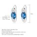 Fashion Natural Stone Earrings Earrings Simple Personality S925 Silver Earrings Colored Gemstone Topaz Earrings_ipsvogv.com