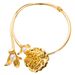 Mid Ancient Style Metal Collar Simulation Camellia Pearl Collarbone Chain Exaggerated Light Luxury Gorgeous Dress_ipsvogv.com