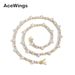 Women's Jewelry Mixed Tennis Chain Hip Hop Tennis Chain Stacked Heart Shaped Oval Splicing_ipsvogv.com