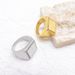 Light Luxury Fashion Hand Decoration Geometric Square Smooth For Men With Gold Plated Micro Set Zircon Stone_ipsvogv.com