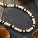 Fashion Surfer Coconut Shell Wood Beads Stitching Necklace Men Hip Hop Versatile Stainless Steel Irregular Clavicle Chain Men_ipsvogv.com