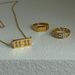 Spot Retro Gold Plated Titanium Steel Square Digital 11 Clock Pendant Necklace_ipsvogv.com