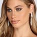 Accessories Short Twisted Tassel earrings Distinctive Beveled All-match Diamond earrings earrings_ipsvogv.com
