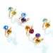Candy Colored Gem Ring Female S925 Silver Gold Plated Diamond Open Finger Ring Light Luxury Personality Fashion_ipsvogv.com