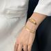 Fashion Simple Flat Snake Chain Rice Chain Does Not Separate Can Be Matched At Will Overlap Bracelet French Style_ipsvogv.com