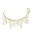 Fashion rhinestone foot ornaments personality temperament high end full diamond tassel anklet accessories_ipsvogv.com