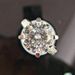 Cao Shi's Live Broadcast Korean Version Of The Light Luxury Fashion Four Claw Flower Bud Simulation Diamond Engagement_ipsvogv.com