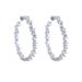 Women's Jewelry Irregular Zircon Earrings Hip Hop Punk Bling Bling Personality Fashion Earrings_ipsvogv.com